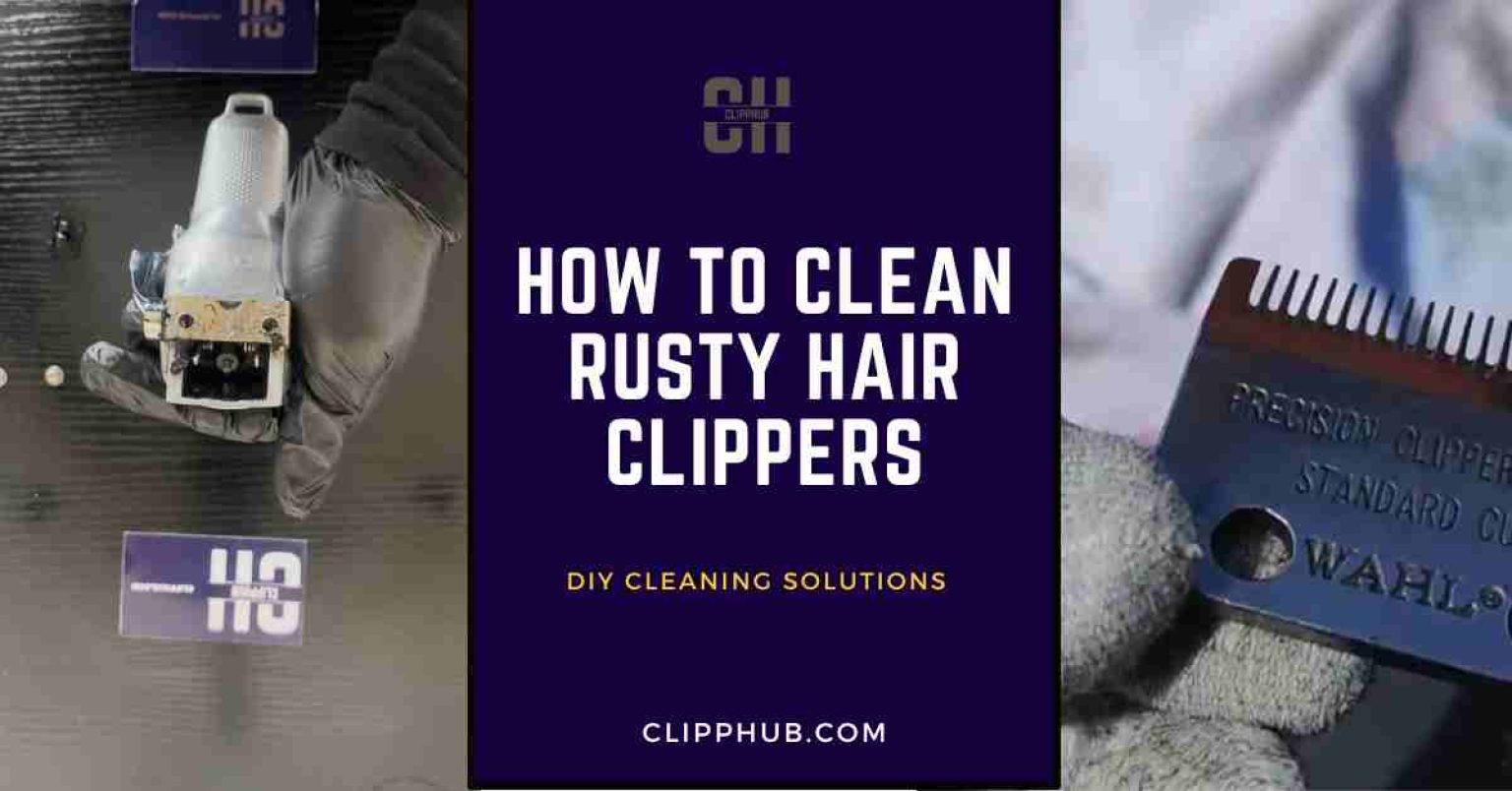 How to clean rusty hair clippers (RUSTING Blade Fixed)