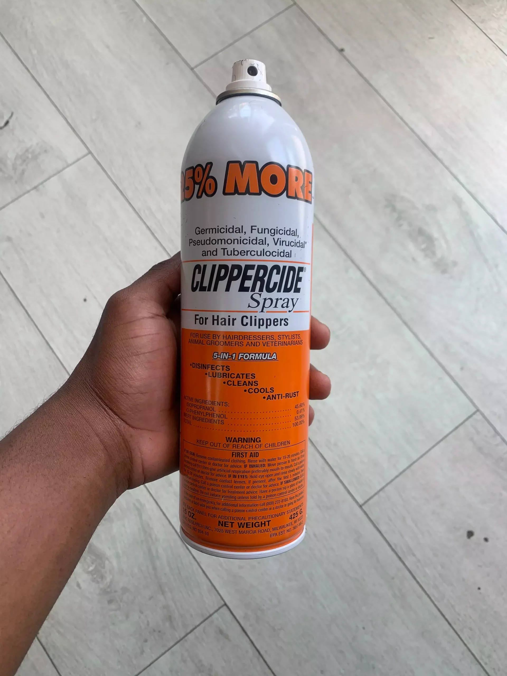 Best Clipper Disinfectant spray