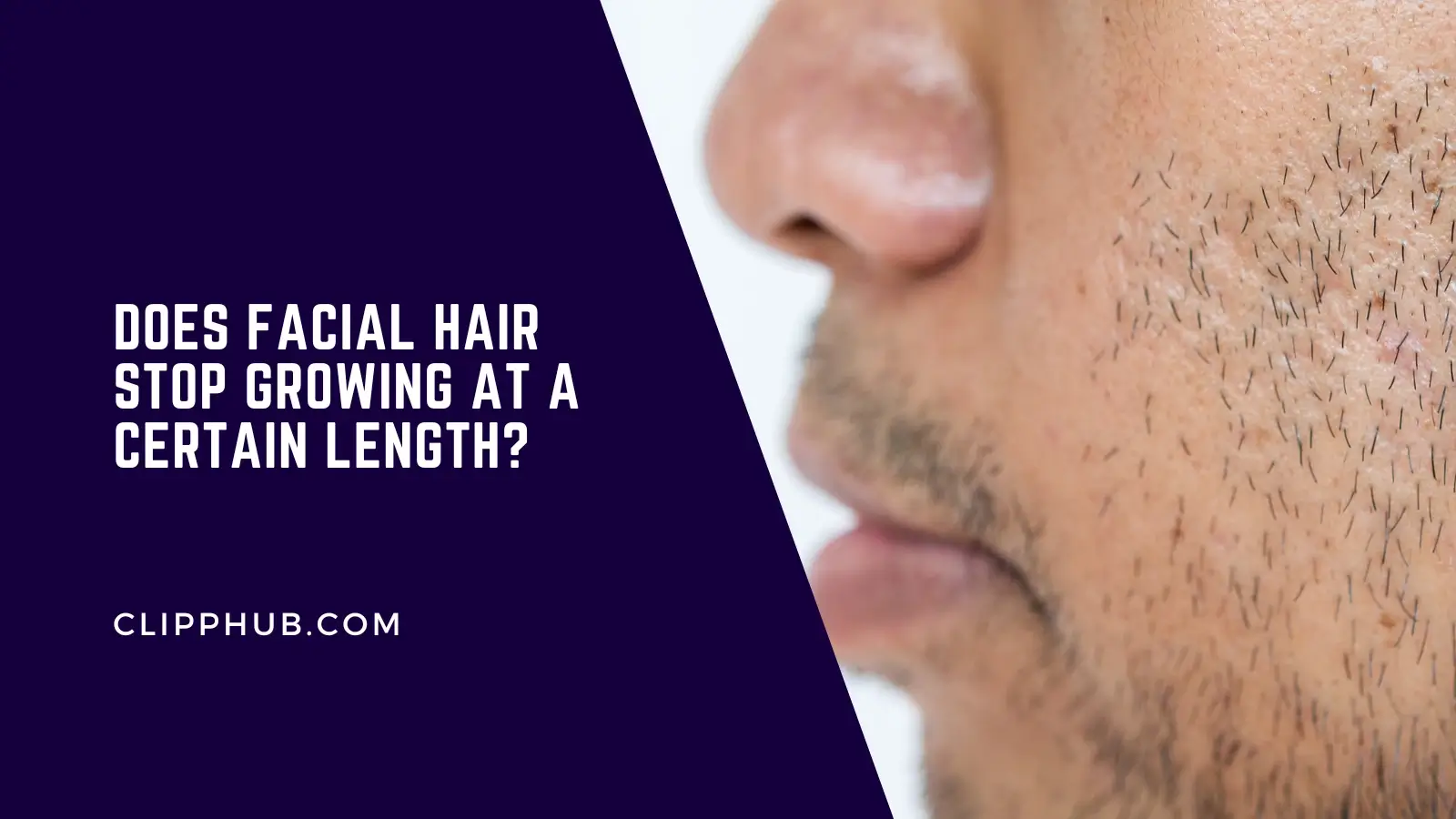 Does Facial Hair Stop Growing At A Certain Length