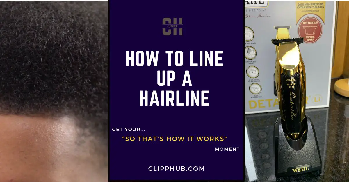 How to Line Up A Hairline