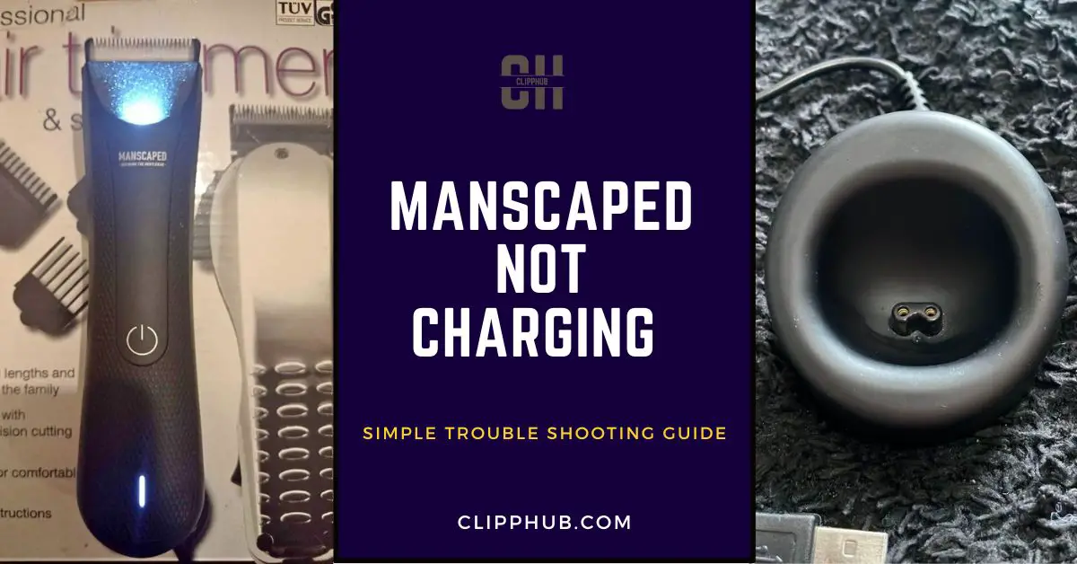 Manscaped not charging