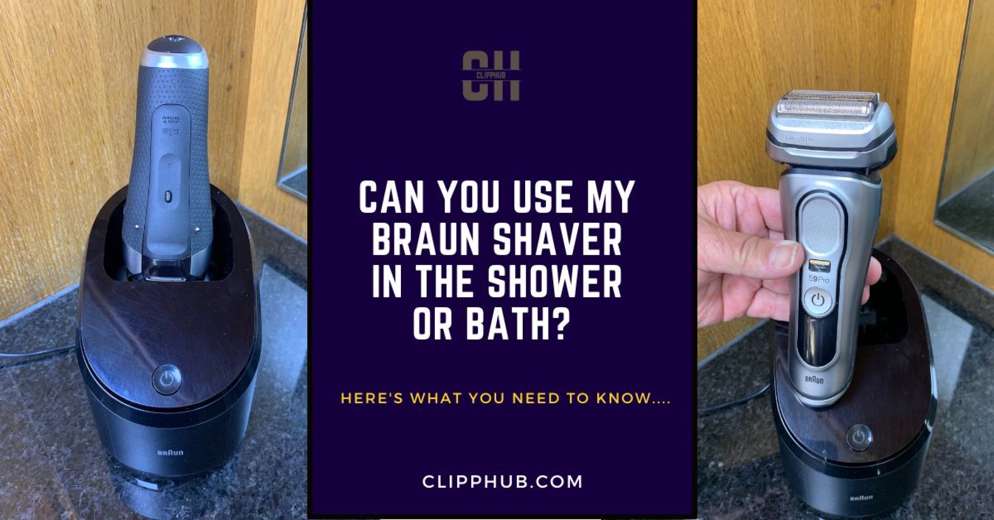 Can I Use My Braun Shaver in the Shower or Bath? (Simple Guide)